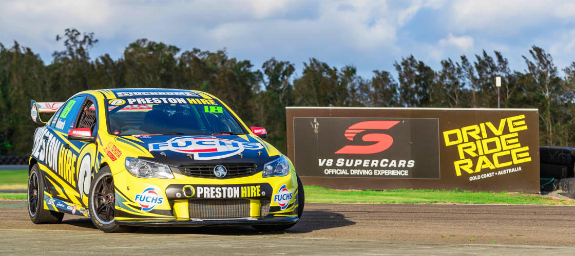 V8 Supercar 10 Lap Drive + 2 Lap Ride Experience