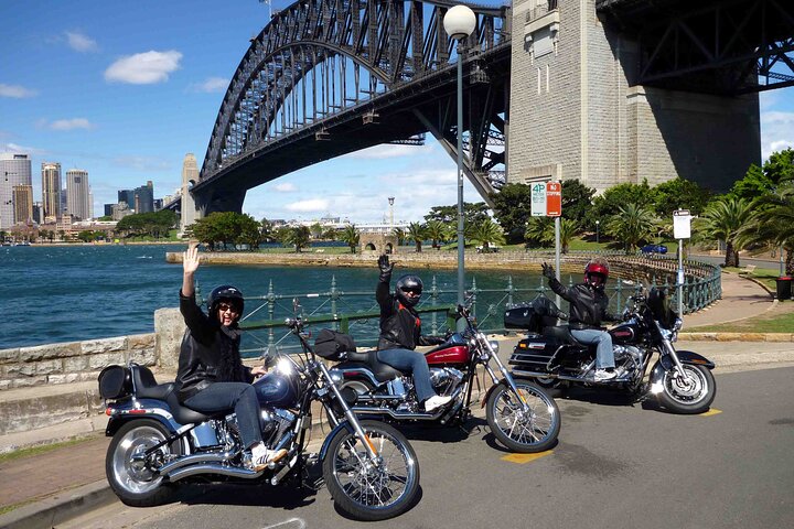 The 3 Bridges Harley Tour - see the main iconic bridges of Sydney on a Harley