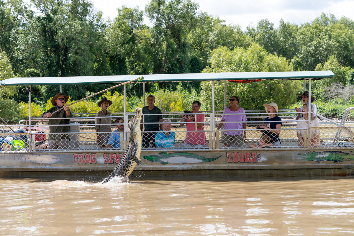 Autopia Tours: Jumping Crocodile Tour from Darwin