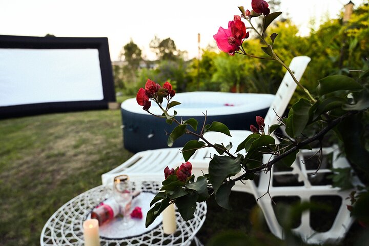 Open-Air Hot Tub Cinema in Brisbane