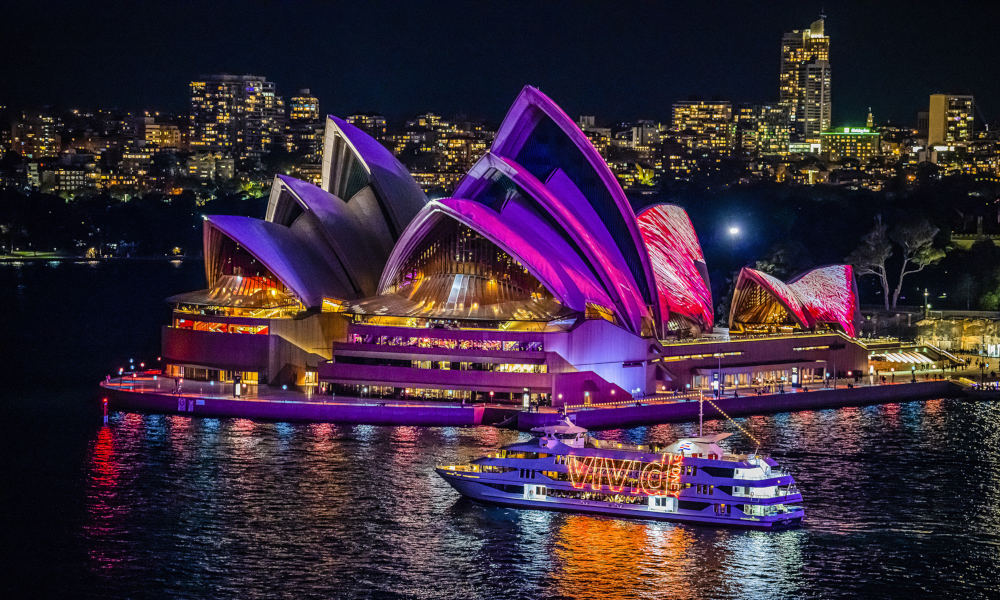 Sydney Vivid Lights Cruise - 7.15pm