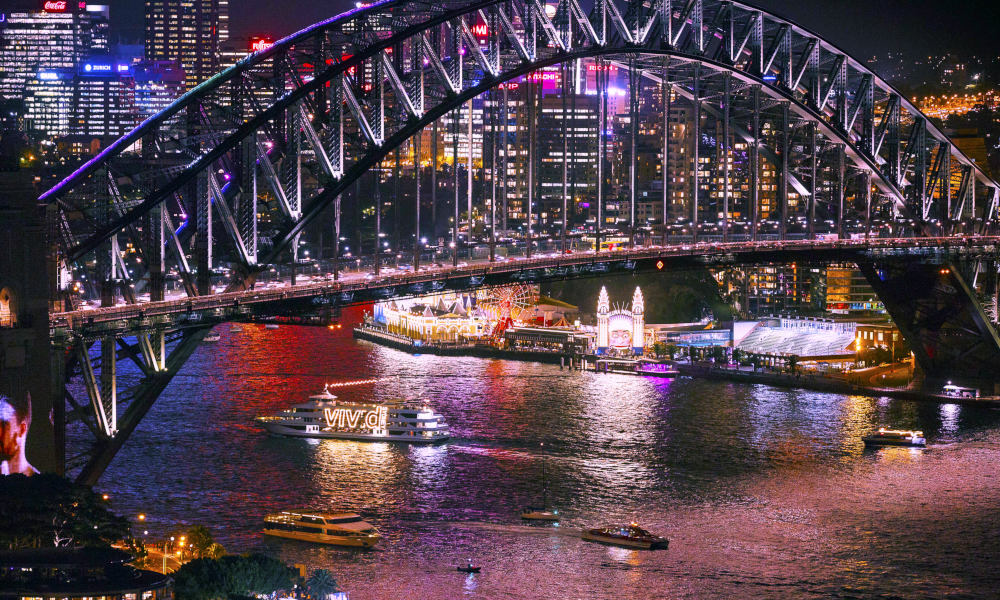 Sydney Vivid Lights Cruise - 8.30pm