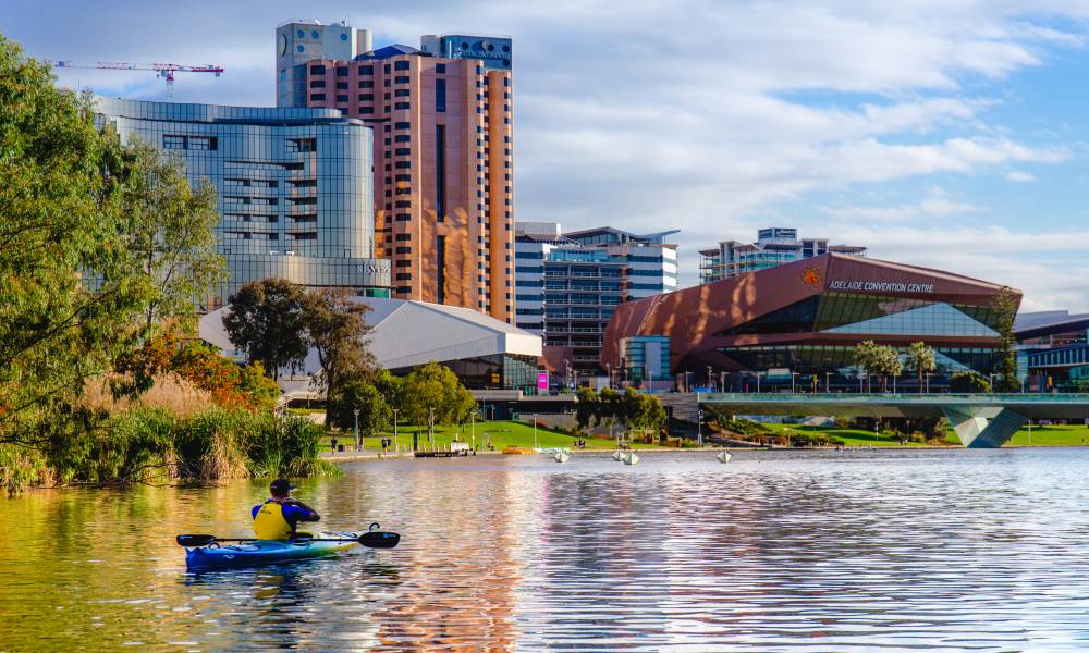 Adelaide City Kayak Tour