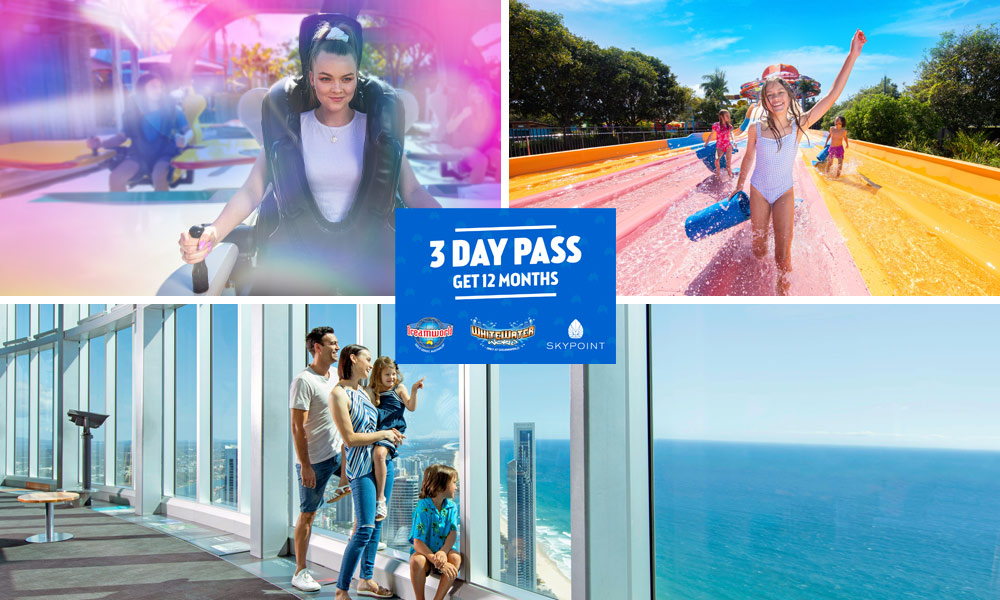 Dreamworld 3 Day Pass – Get a Year