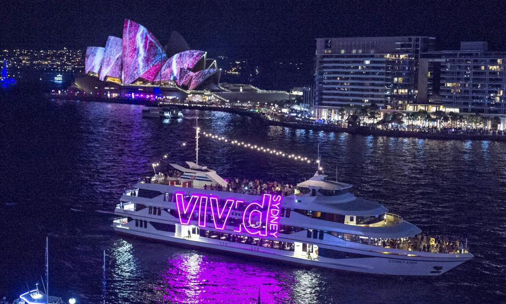 Sydney Vivid Lights Cruise - 5.45pm