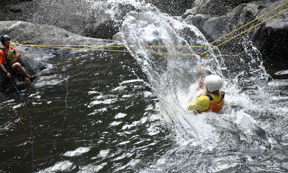 Crystal Cascades Canyoning Morning Tour