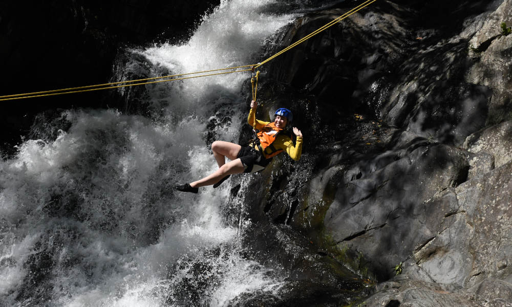 Crystal Cascades Canyoning Morning Tour