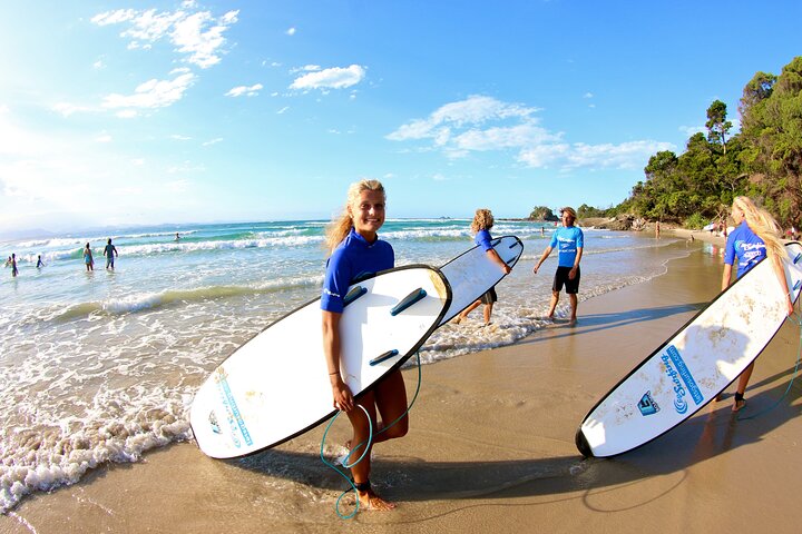 Surfing Lessons in Byron Bay