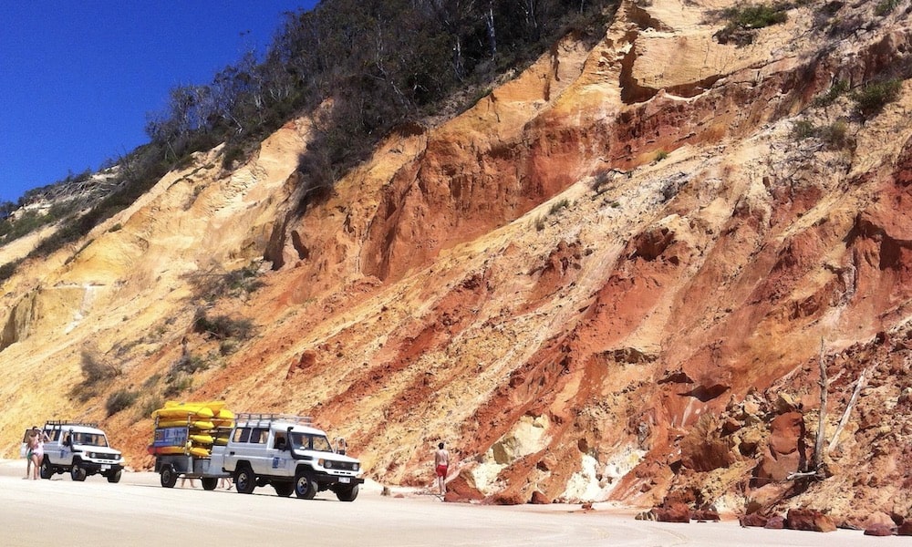 Rainbow Beach Dolphin Kayak & 4WD Beach Drive Adventure