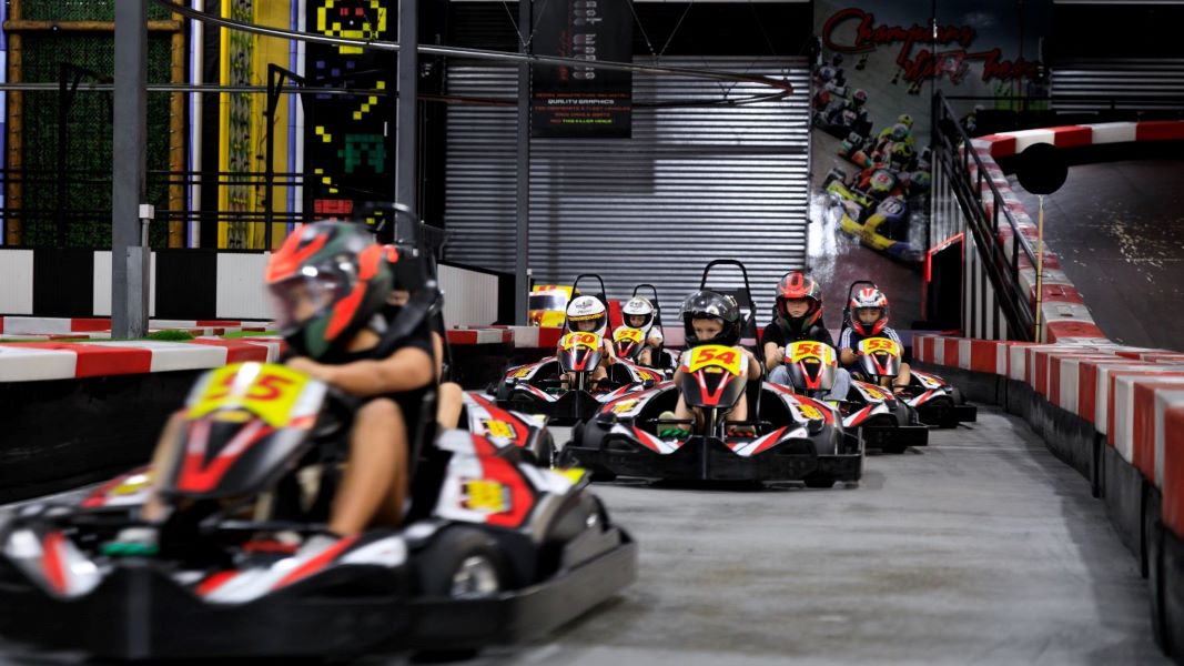 Go Karting, Laser Tag and Indoor Climbing Combo