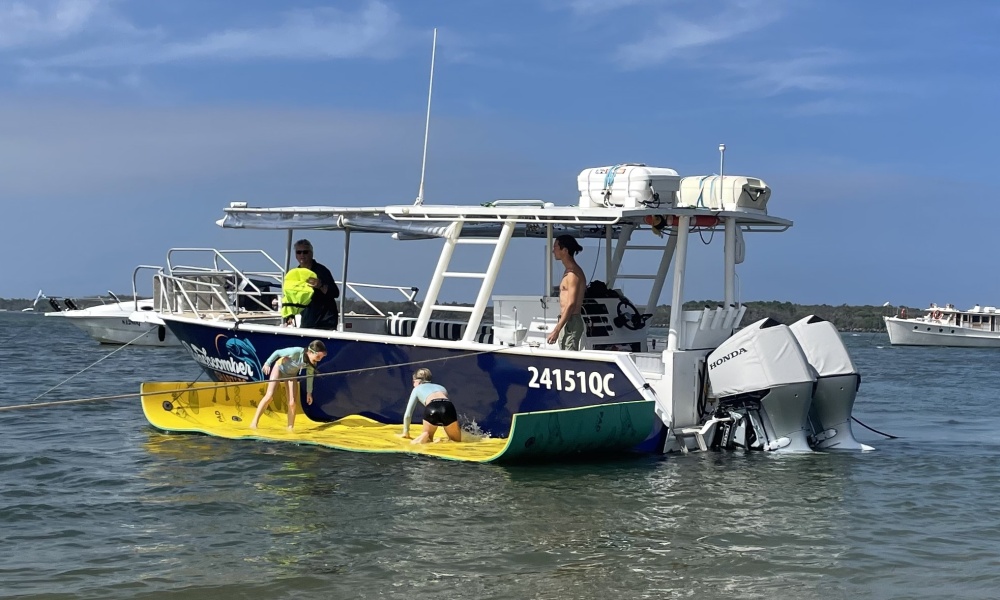 Gold Coast Island Private Cruise with Platter and Prosecco