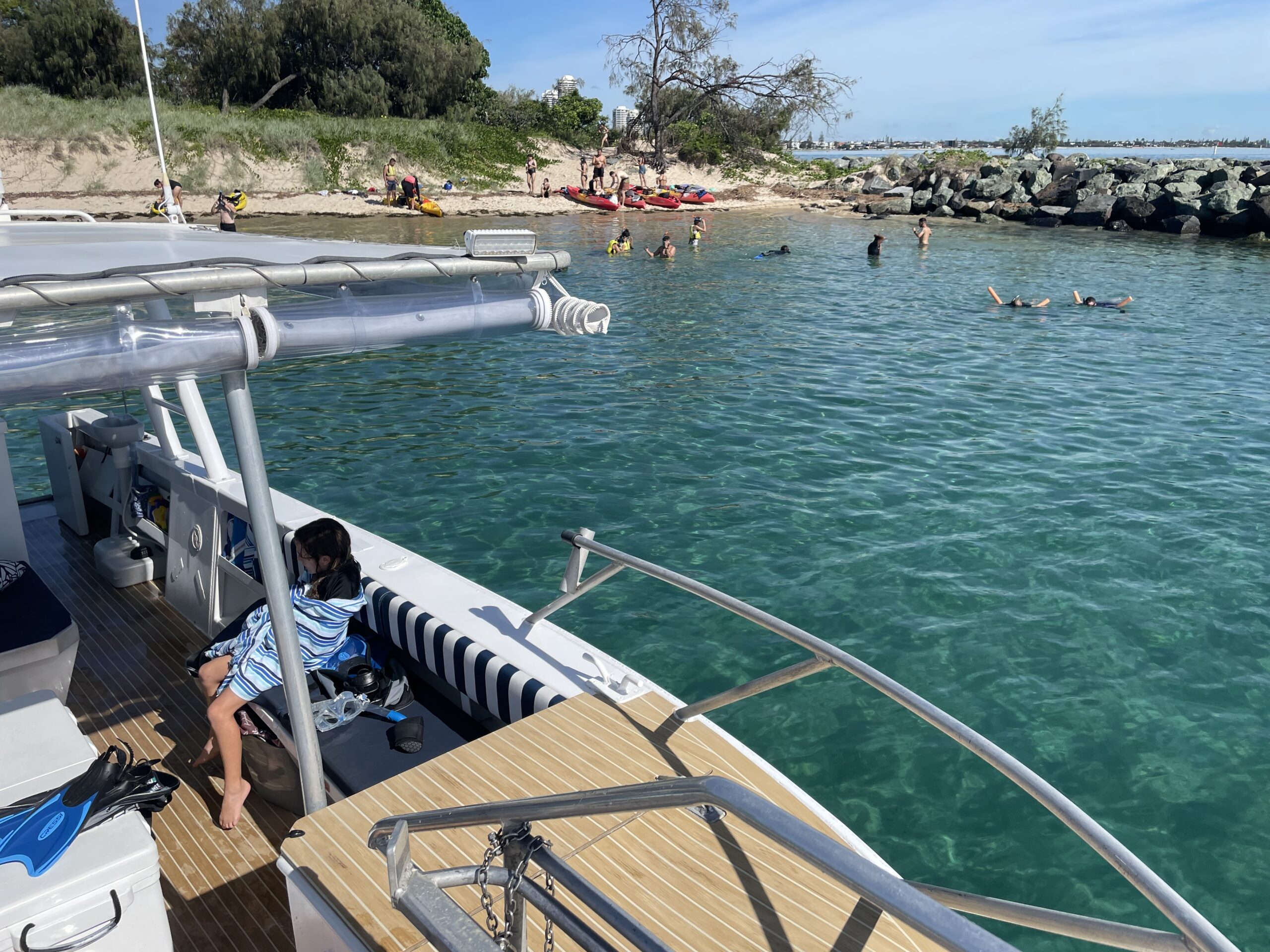 Gold Coast Island Private Cruise with Platter and Prosecco