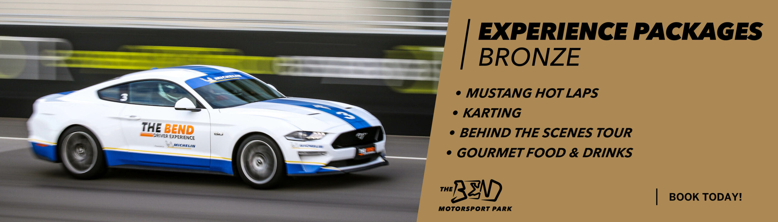 Experience Packages – BRONZE (MUSTANG)