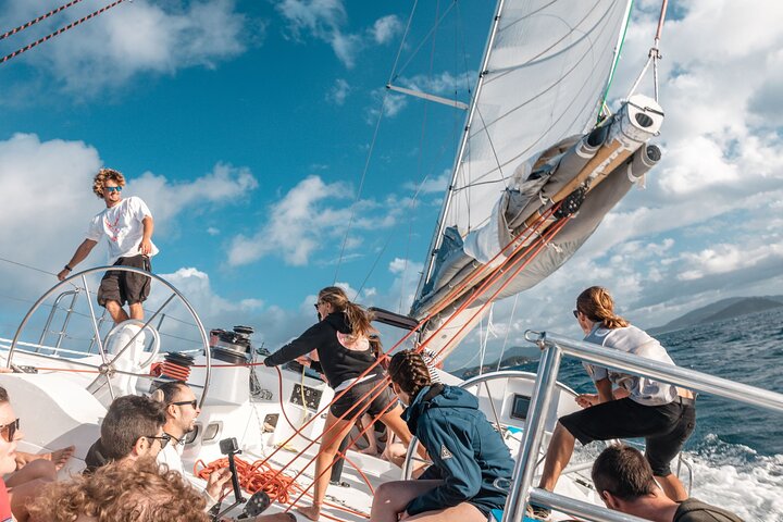 4 Day & 3 Night Whitsunday Islands & Outer Reef Sailing Adventure on Broomstick