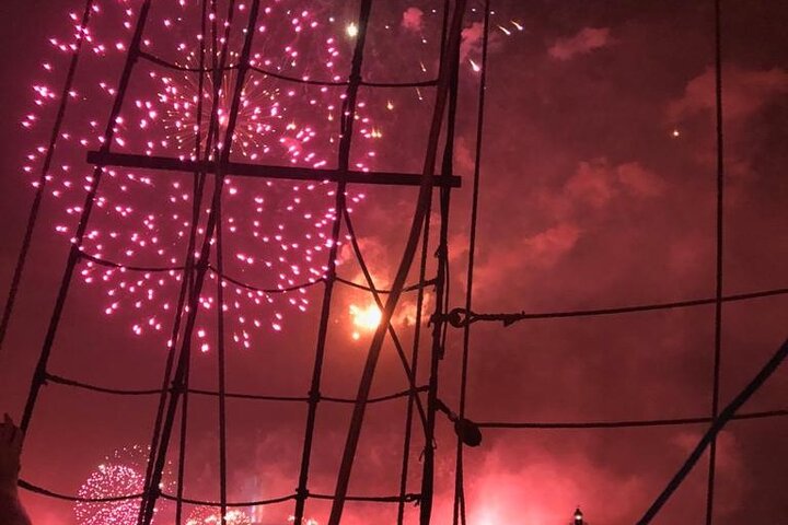 New Years Eve Tall Ships Dinner Cruise on Sydney Harbour