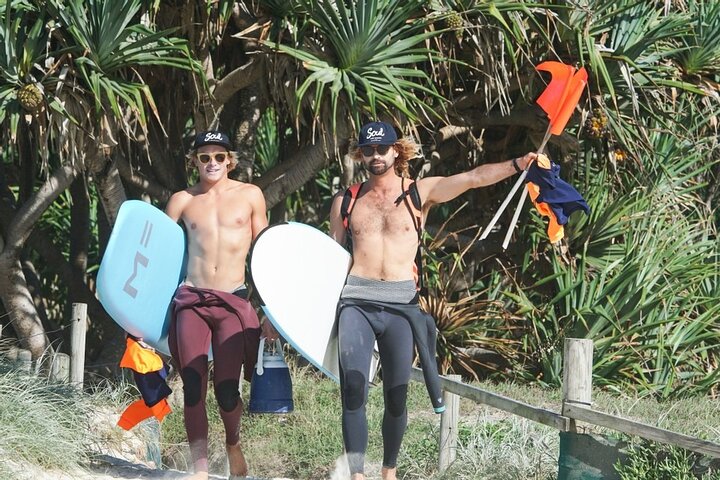 Half Day Guided Surf Lesson in Byron Bay