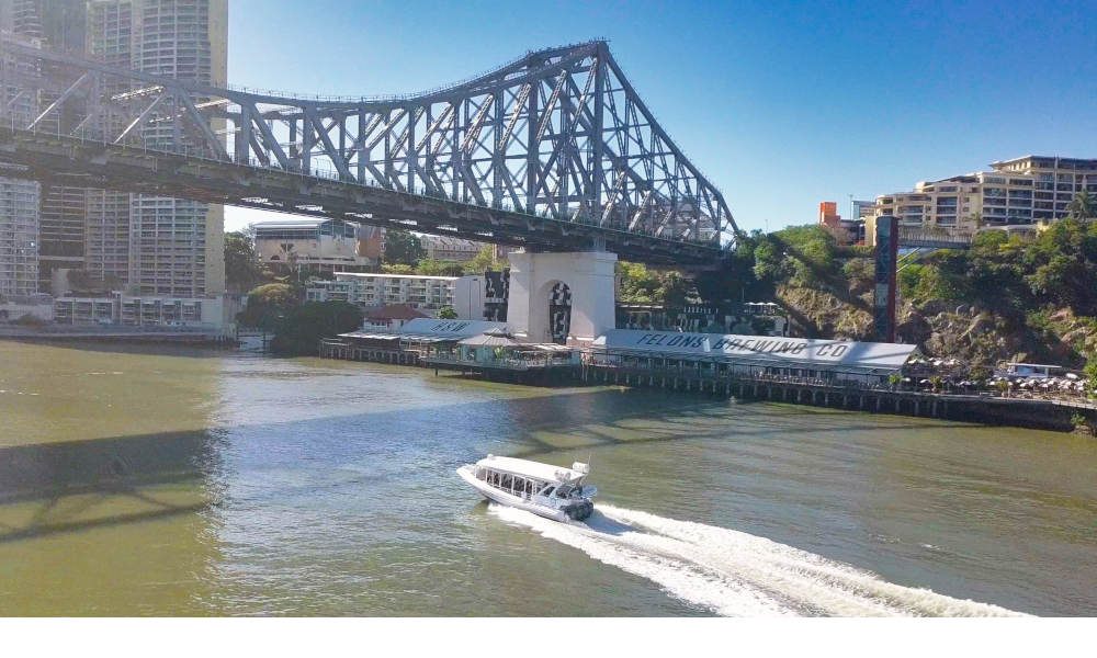 Brisbane River Day Cruise to 3 Breweries