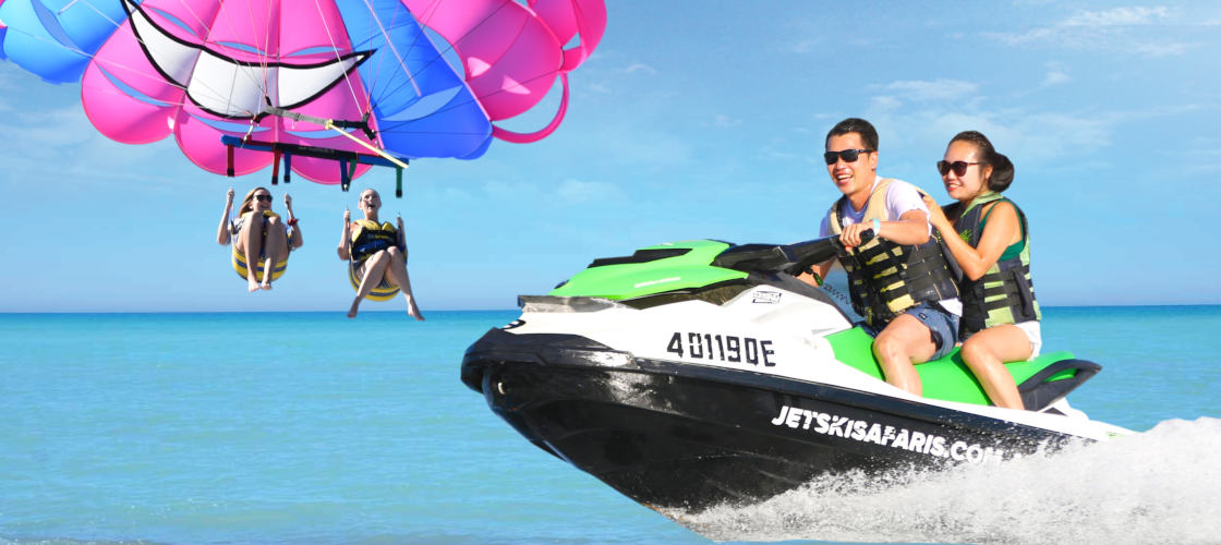 Gold Coast Parasail and Jet Ski Combo