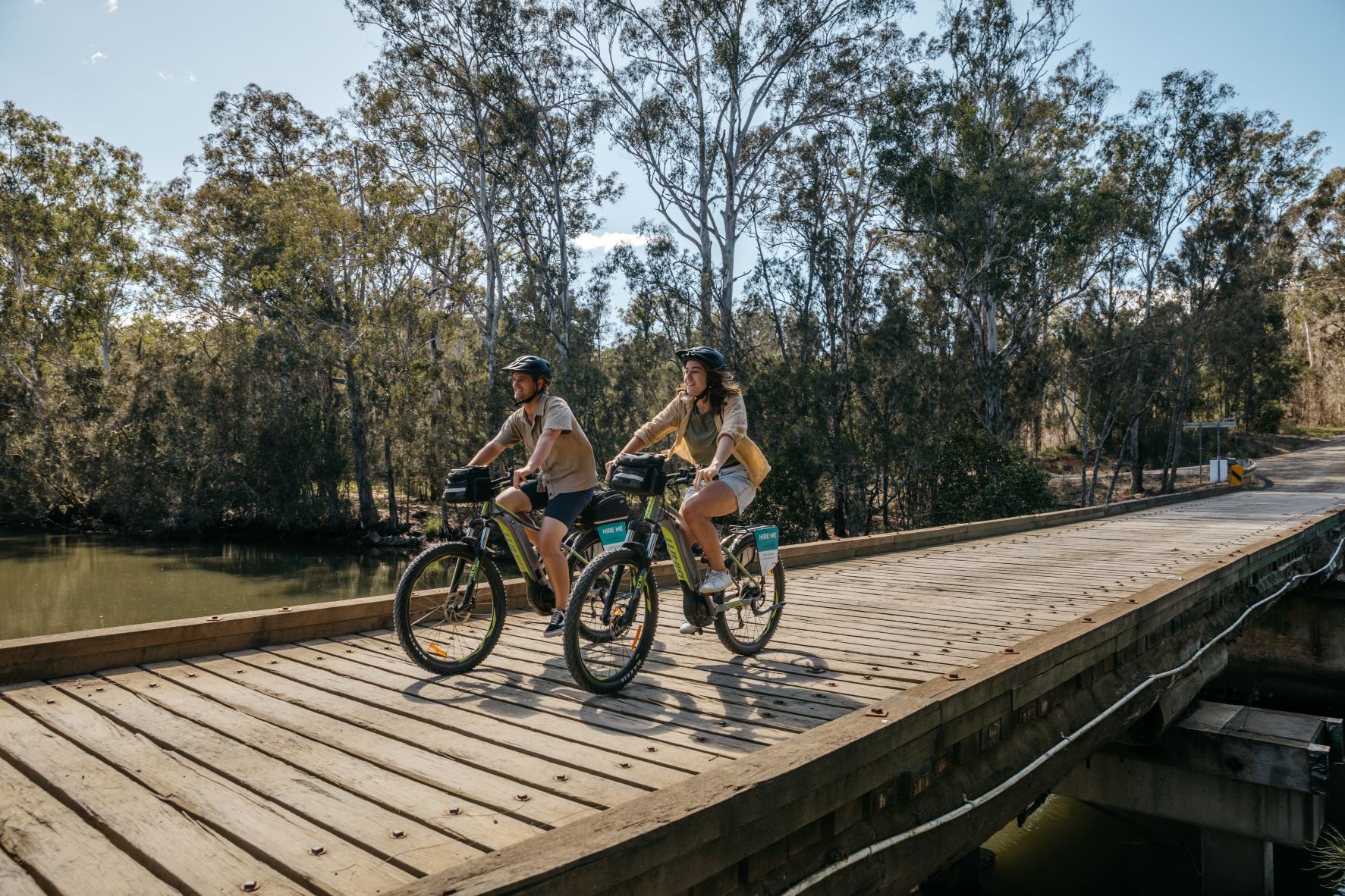 SELF GUIDED E-BIKE TOUR – PEDAL TO PRODUCE SERIES – WAGONGA WILDERNESS LOOP- 4 Hour E-Bike Hire with local produce picnic