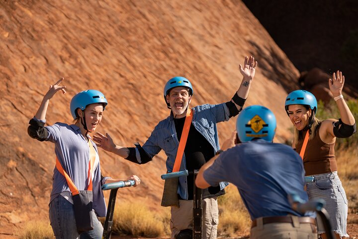 Segway the FULL base of Uluru - Sunrise, daytime or self drive options!