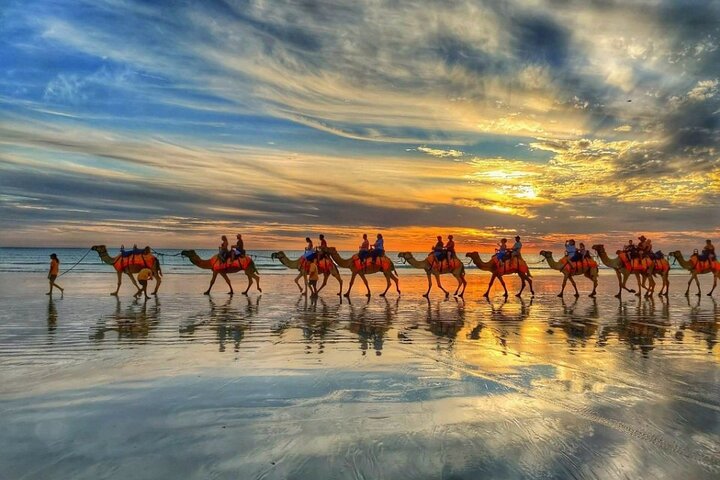 Riding Camels at Cable Beach