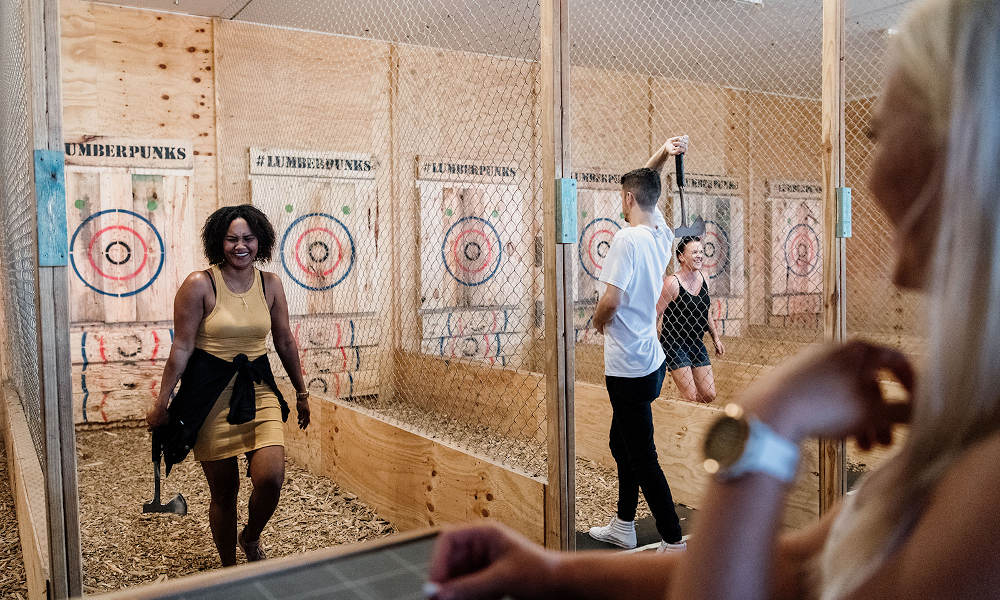 Lumber Punks Axe Throwing Gold Coast