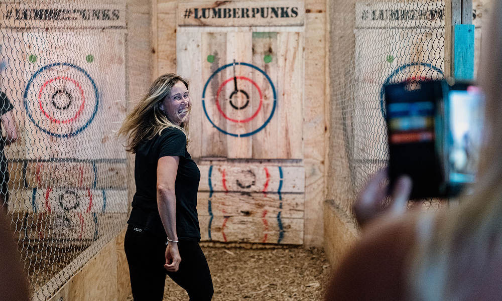 Lumber Punks Axe Throwing Gold Coast