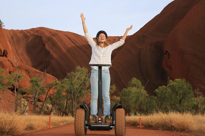 Segway the FULL base of Uluru - Sunrise, daytime or self drive options!