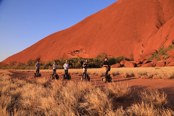 Segway the FULL base of Uluru - Sunrise, daytime or self drive options!