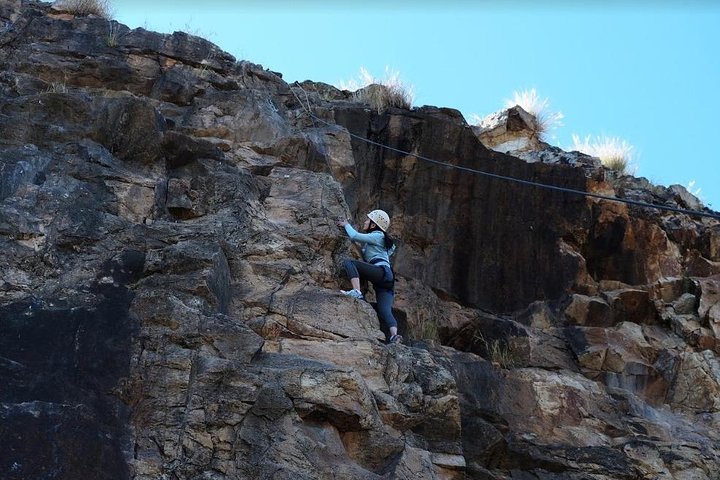 Rock Climbing at the Kangaroo Point Cliffs in Brisbane