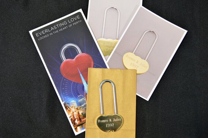 The Romance Package (Bell Tower tour for 2 people, plus personalised Love Lock)