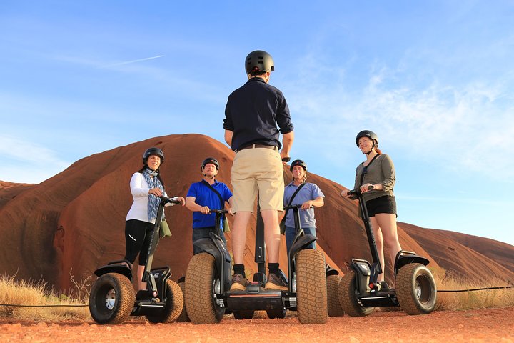 Segway the FULL base of Uluru - Sunrise, daytime or self drive options!