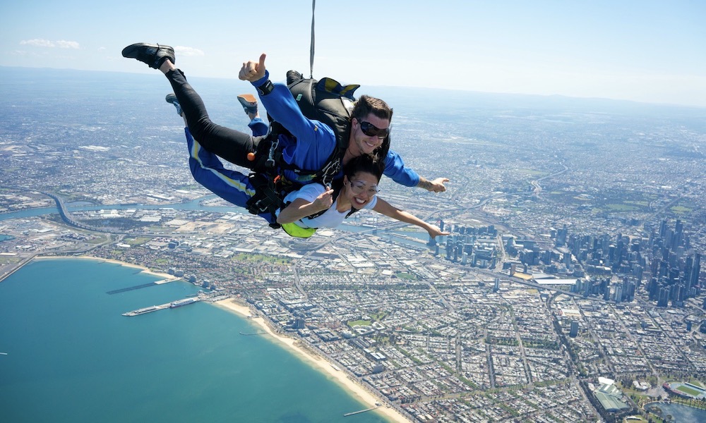 Melbourne Tandem Skydiving up to 15,000ft