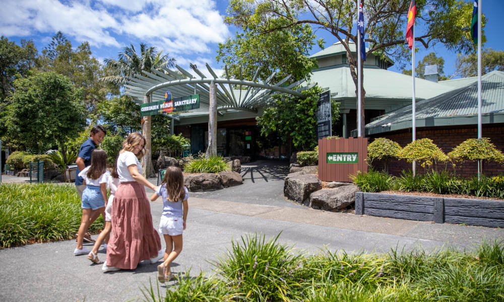 Currumbin Wildlife Sanctuary Family Entry + Meal Deal