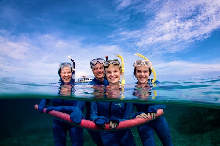 Guided Outer Reef Snorkelling Tour | Our boat only takes 12 customers in total