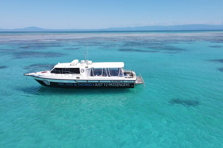 Guided Outer Reef Snorkelling Tour | Our boat only takes 12 customers in total