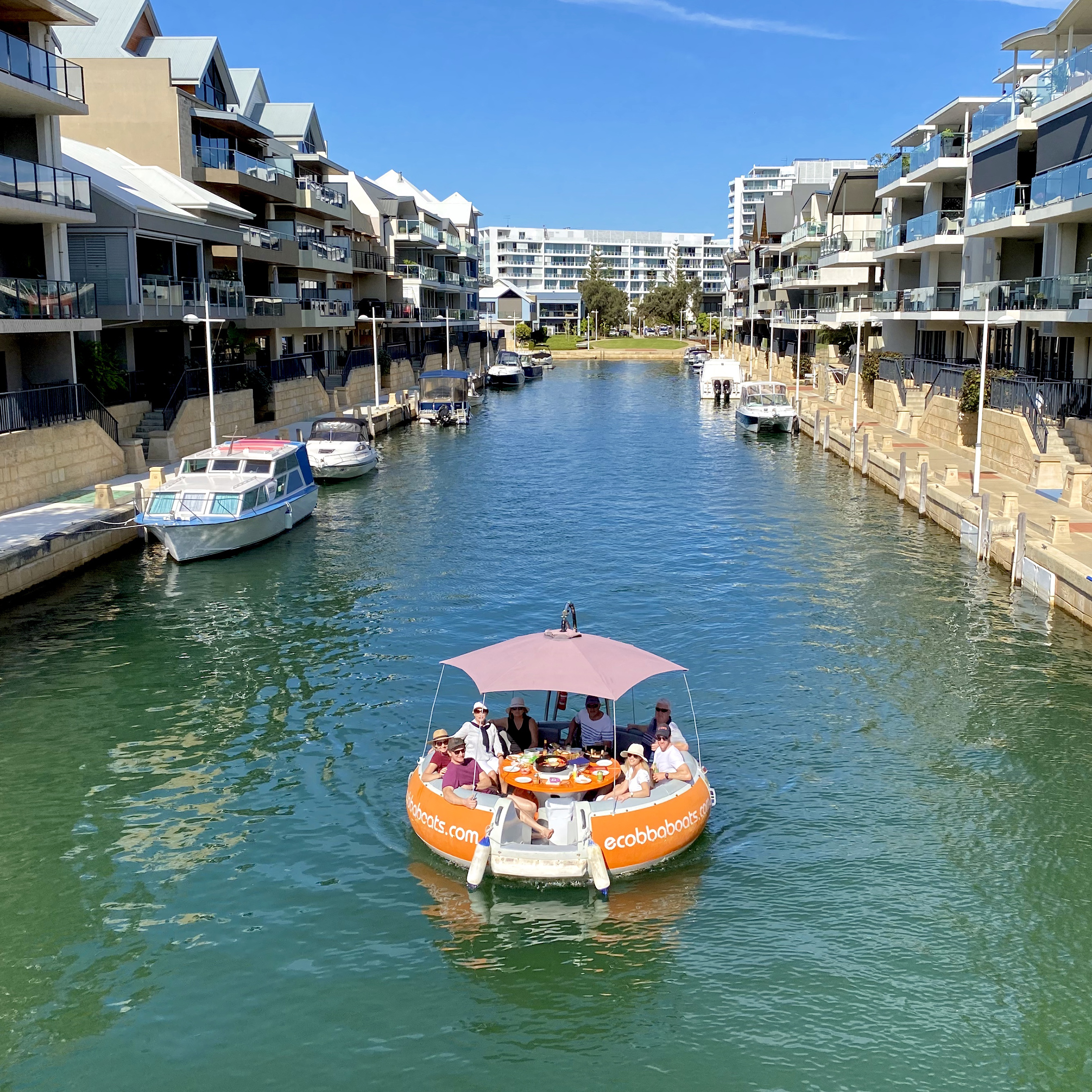 2 Hour Self-Drive BBQ Boat Hire - Group of 1 - 10 people - MANDURAH