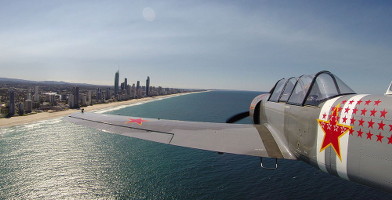 Gold Coast Tiger Moth Flight – 15 Minutes