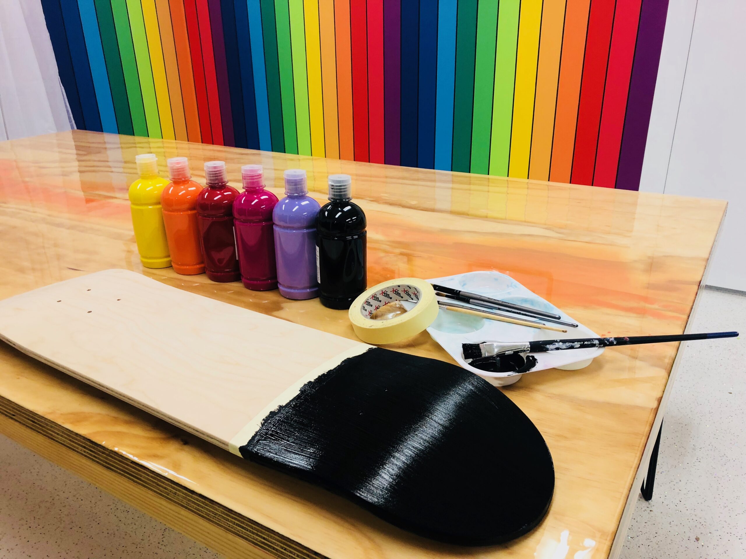 School Holiday 2hr Workshops - Design their Own Skateboard Deck