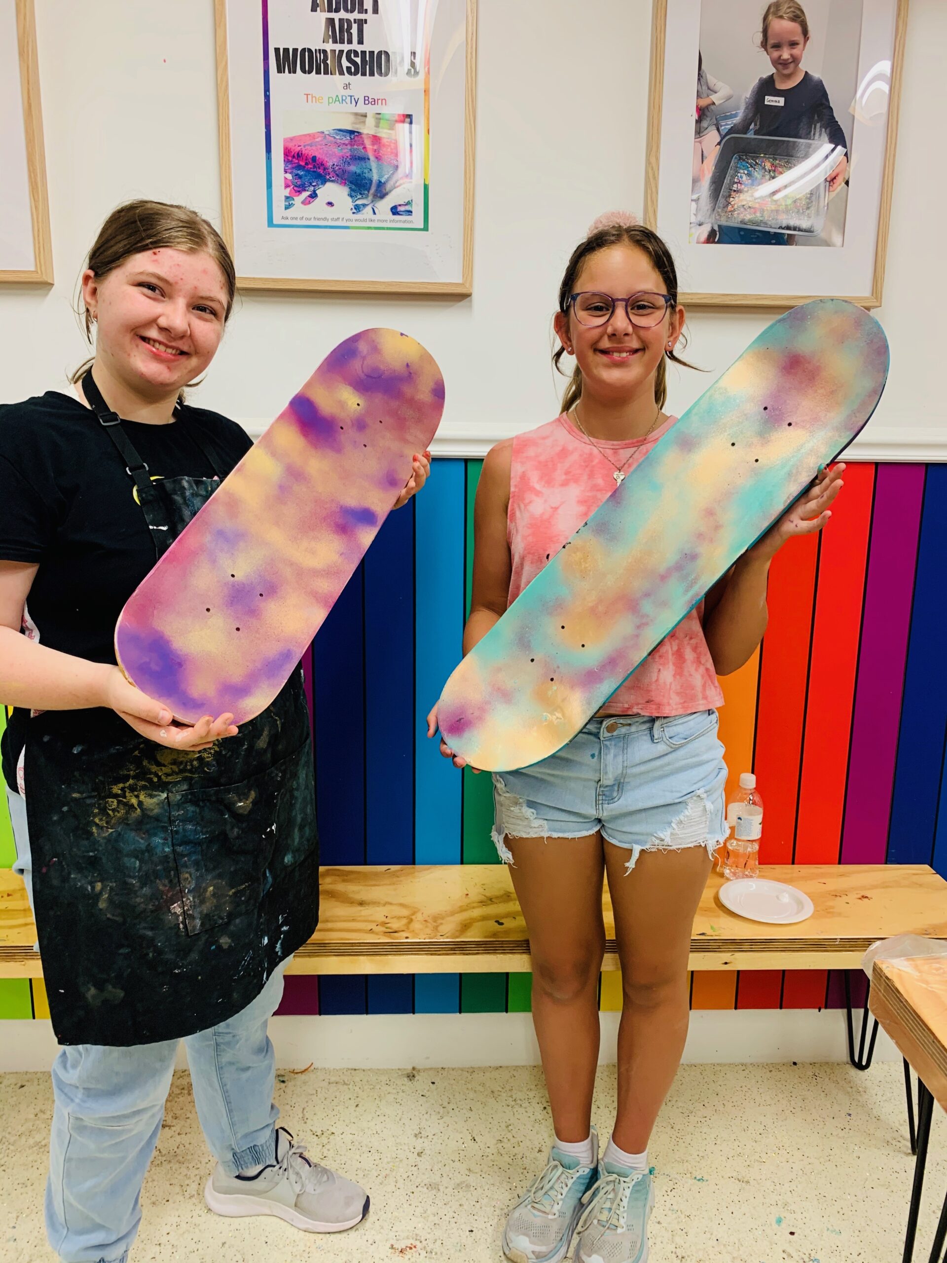 School Holiday 2hr Workshops - Design their Own Skateboard Deck