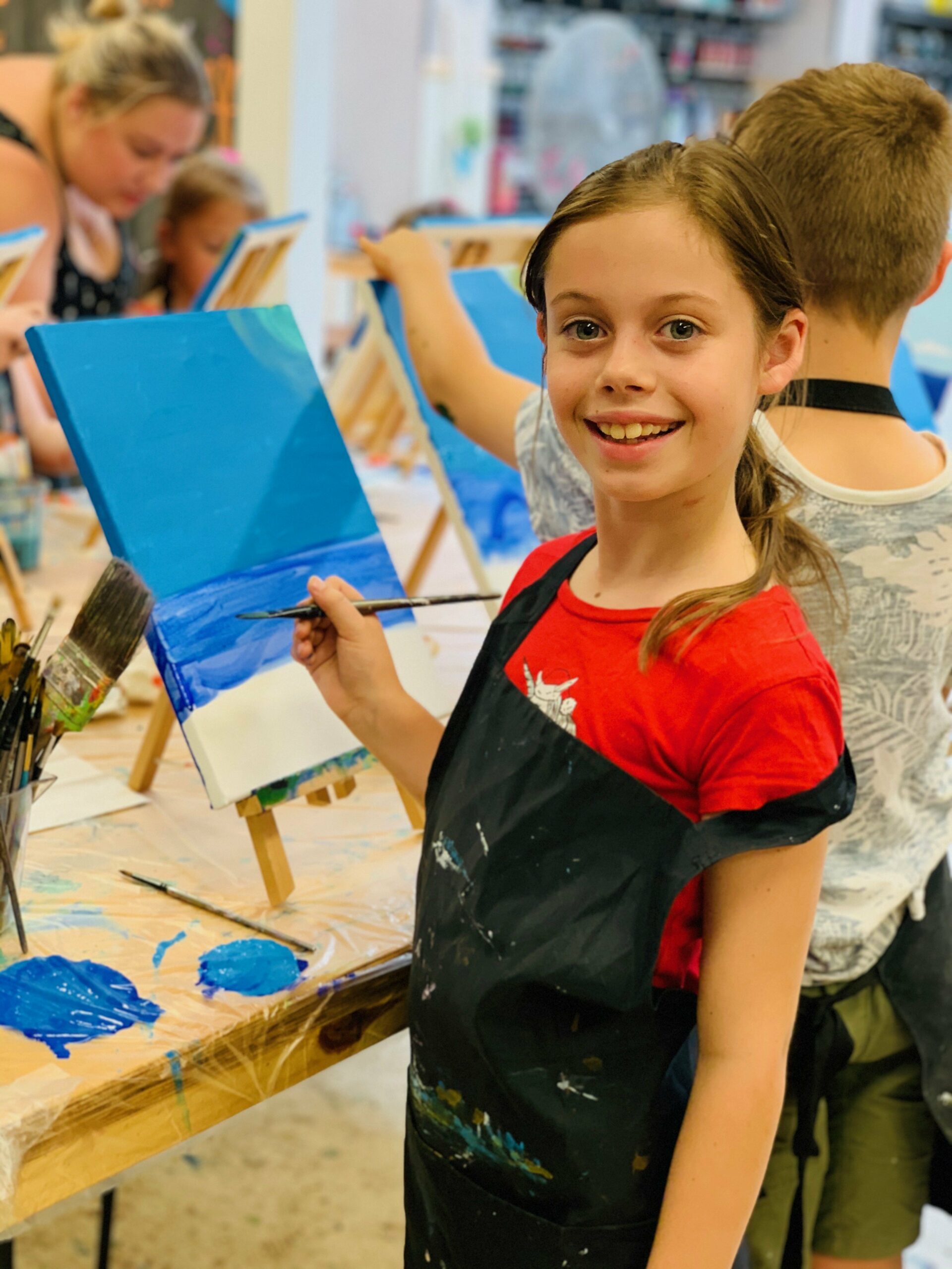 School Holiday 4hr Workshops - Whale of a Time Painting, Ocean Spring Globes, Pool Noodle Bath Fishies
