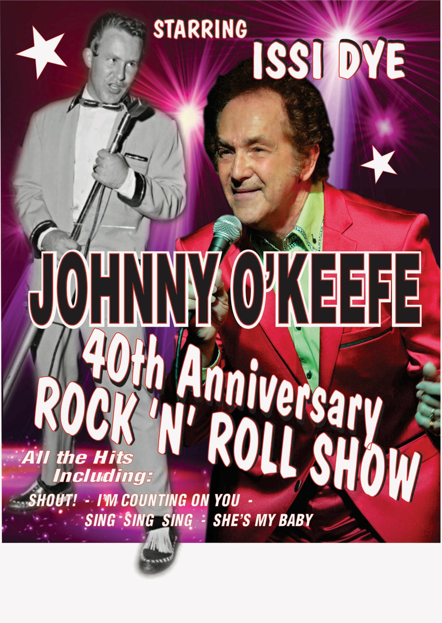 Issi Dye – Johnny O’Keefe Tribute Show