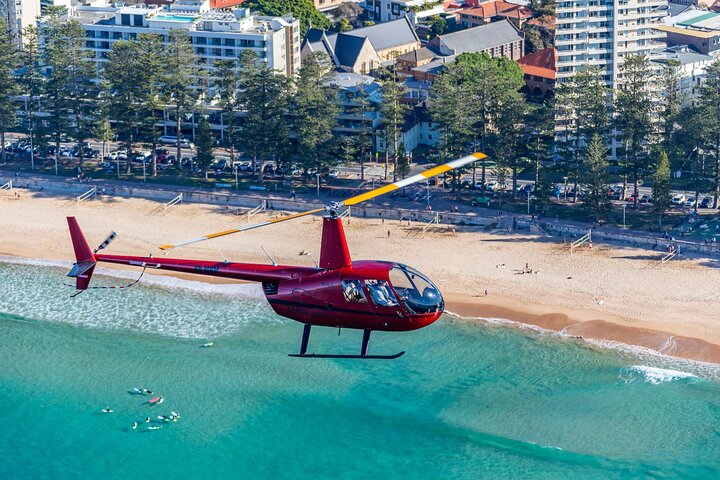 Private Helicopter Flight Over Sydney & Beaches for 2 or 3 people - 20 Minutes