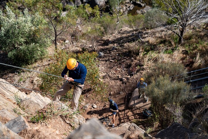 Rock Climb and Abseil - Onkaparinga River National Park