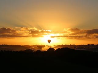 Hot Air Ballooning In Byron Bay