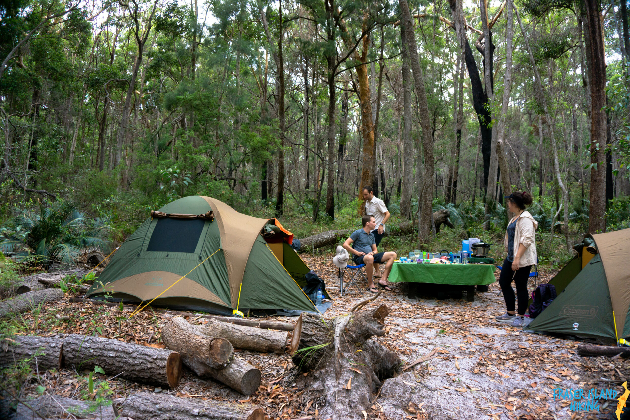Pack-free Camping: Lake McKenzie Eco Walk - 2 Days
