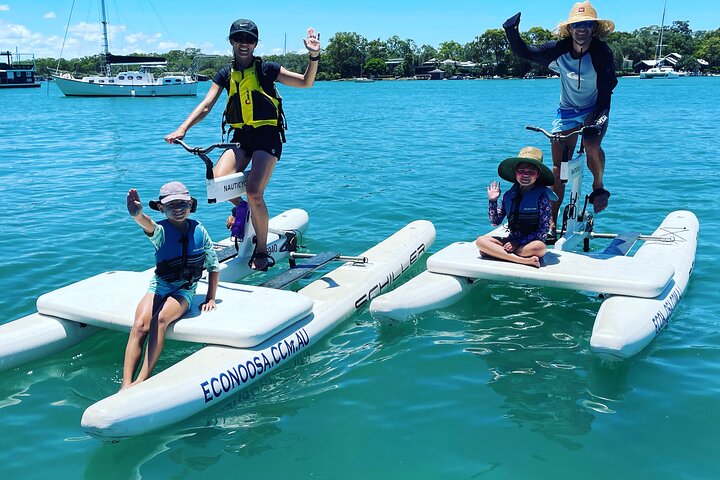 1 Hour Self Guided Water Bike Tour of the Noosa River