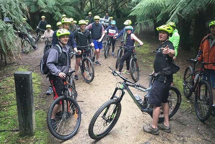 Easy Mountain Bike Ride on Hobart's Mt. Wellington + Summit Stop-off