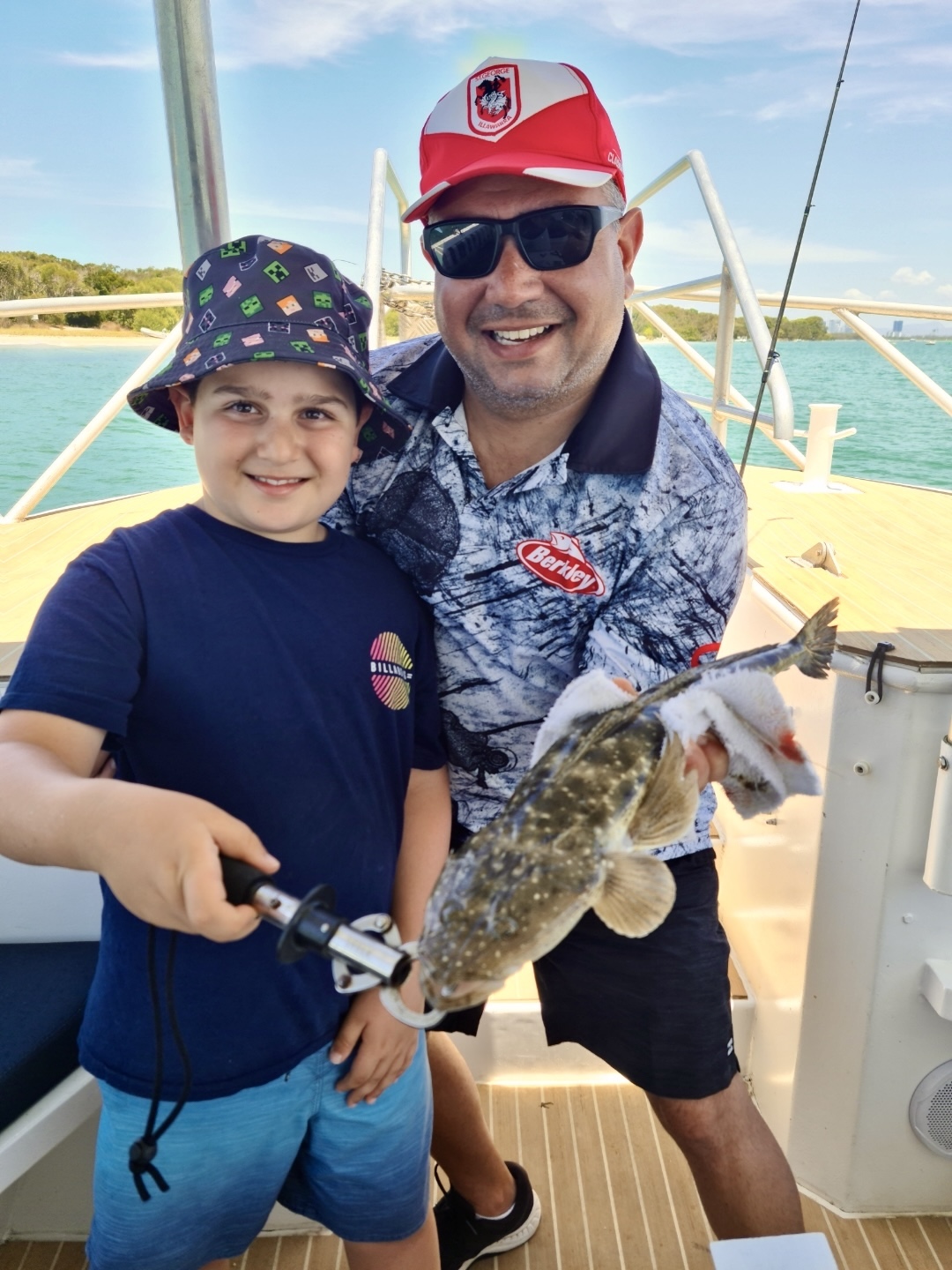 PRIVATE Broadwater Fishing - 5 hour morning session. Pickup from Runaway Bay.