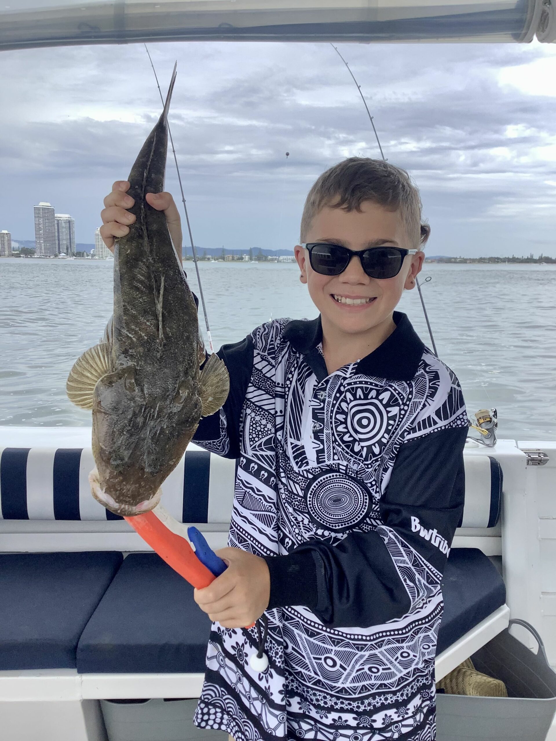 PRIVATE Broadwater Fishing - 5 hour morning session. Pickup from Runaway Bay.